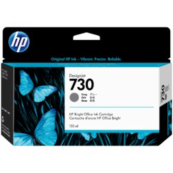 HP Cartucho de tinta DesignJet 730 gris de 130 ml