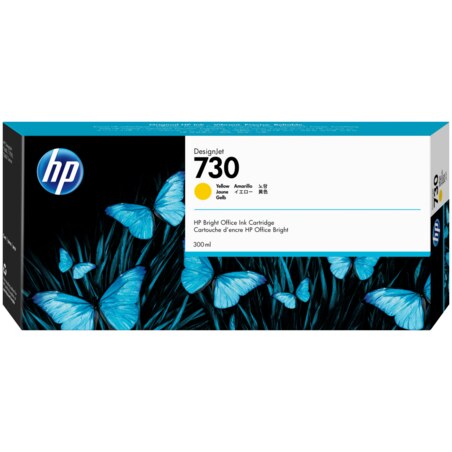 HP Cartucho de tinta DesignJet 730 amarillo de 300 ml