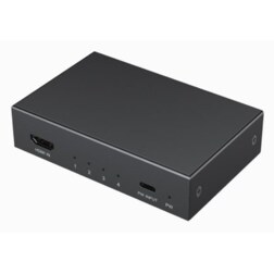 Gembird DSP-HDMI4K-4P-01 divisor de video HDMI 4x HDMI