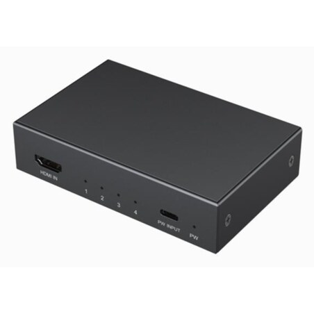 Gembird DSP-HDMI4K-4P-01 divisor de video HDMI 4x HDMI