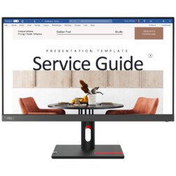 Lenovo ThinkVision S24i-30 pantalla para PC 60,5 cm (23.8") 1920 x 1080 Pixeles Full HD LED Negro