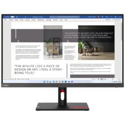 Lenovo ThinkVision S27i-30 pantalla para PC 68,6 cm (27") 1920 x 1080 Pixeles Full HD LED Gris