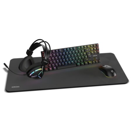 Krom Klass - Pack 4 en 1 RGB Negro