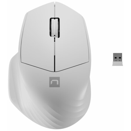 NATEC Siskin 2 ratón Oficina mano derecha Bluetooth Óptico 1600 DPI