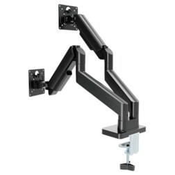 Gembird MA-DA2-06 soporte para monitor 81,3 cm (32") Escritorio Negro