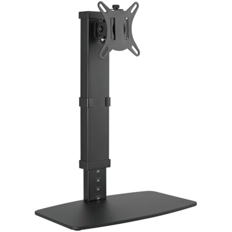 Gembird MS-D1ST-02 soporte para monitor 81,3 cm (32") Escritorio Negro