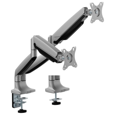 Ewent EW1528 soporte para monitor 88,9 cm (35") Plata Escritorio
