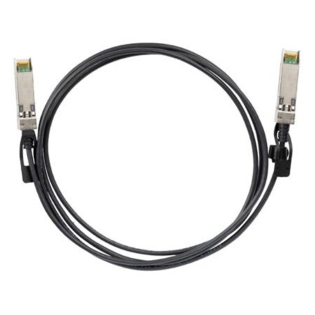 Lanberg SFP1-DAC-10-0020-B Cable de fibra óptica e InfiniBand 2 m SFP+ Negro