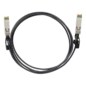 Lanberg SFP1-DAC-10-0010-B Cable de fibra óptica e InfiniBand 1 m SFP+ Negro