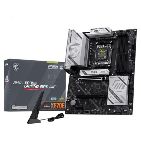 MSI MAG X870E GAMING MAX WIFI placa base AMD X870E Zócalo AM5 ATX