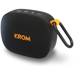 Krom NXKROMGROOVY altavoz portátil o de fiesta Altavoz monofónico portátil Negro, Naranja 5 W
