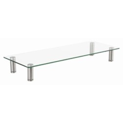 Gembird MS-TABLE-GM-01 soporte para TV Transparente
