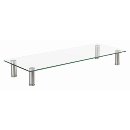 Gembird MS-TABLE-GM-01 soporte para TV Transparente
