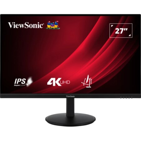 Viewsonic VG Series VG2708-4K pantalla para PC 68,6 cm (27") 3840 x 2160 Pixeles 4K Ultra HD LED Negro