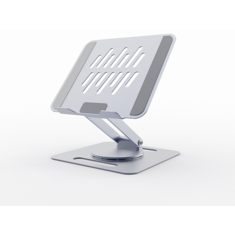 Gembird NBS-DR1-01 soporte para ordenador portátil Gris 39,6 cm (15.6")