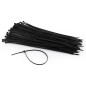 Gembird NYTFR-250X3.6 presilla Nylon Negro 100 pieza(s)