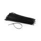 Gembird NYTFR-250X3.6 presilla Nylon Negro 100 pieza(s)