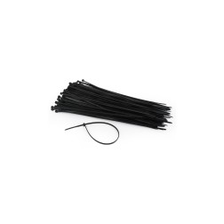 Gembird NYTFR-250X3.6 presilla Nylon Negro 100 pieza(s)