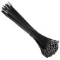 Ewent EW1564 presilla Brida de entrada paralela Nylon Negro 100 pieza(s)