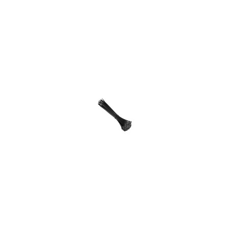 Ewent EW1564 presilla Brida de entrada paralela Nylon Negro 100 pieza(s)