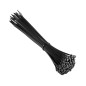Ewent EW1564 presilla Brida de entrada paralela Nylon Negro 100 pieza(s)
