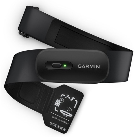 Garmin HRM 200 monitor de ritmo cardiaco Pecho Bluetooth/ANT+ Negro