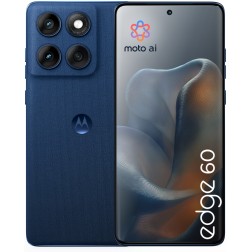 Motorola edge 60 16,9 cm (6.67") SIM doble Android 15 5G USB Tipo C 8 GB 512 GB 5200 mAh Azul
