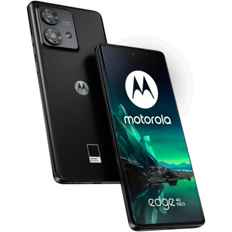 Motorola edge 40 Neo 16,6 cm (6.55") SIM doble Android 13 5G USB Tipo C 12 GB 256 GB 5000 mAh Negro
