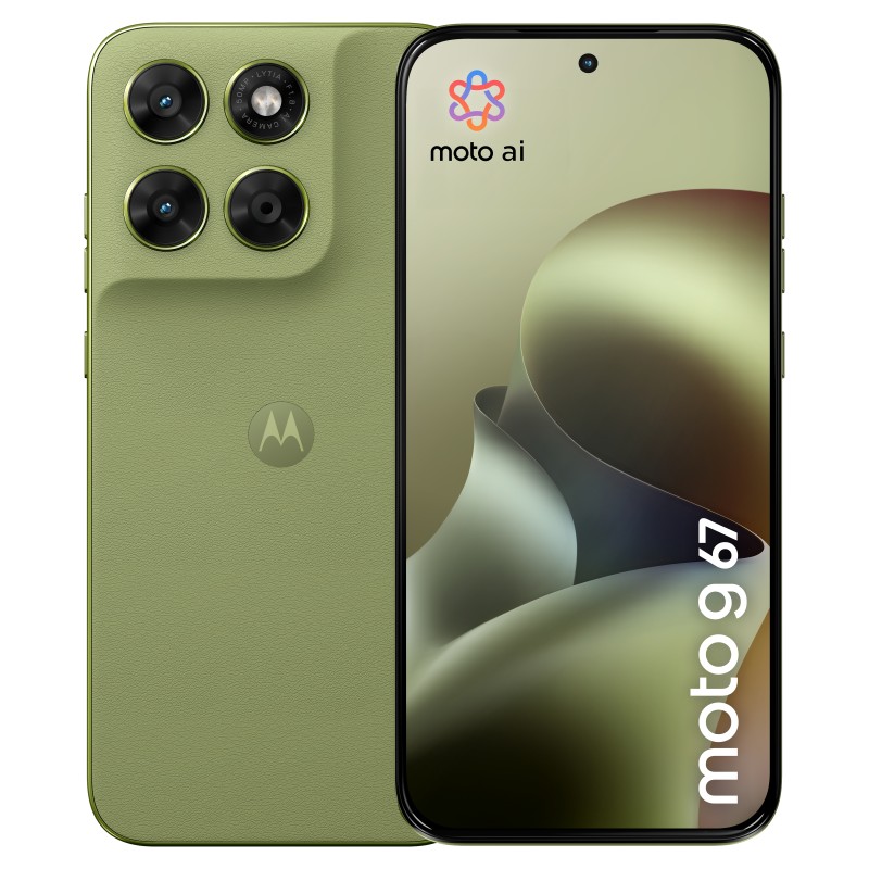 Motorola moto g67 17,3 cm (6.8") Ranura híbrida Dual SIM Android 16.0 5G USB Tipo C 4 GB 256 GB 5200 mAh Verde
