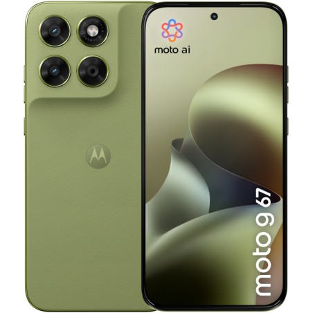 Motorola moto g67 17,3 cm (6.8") Ranura híbrida Dual SIM Android 16.0 5G USB Tipo C 4 GB 256 GB 5200 mAh Verde