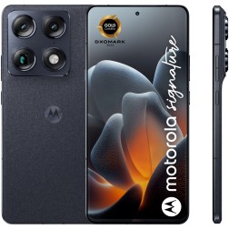 Motorola signature 17,2 cm (6.78") SIM doble Android 16.0 5G USB Tipo C 16 GB 512 GB 5200 mAh Azul oscuro
