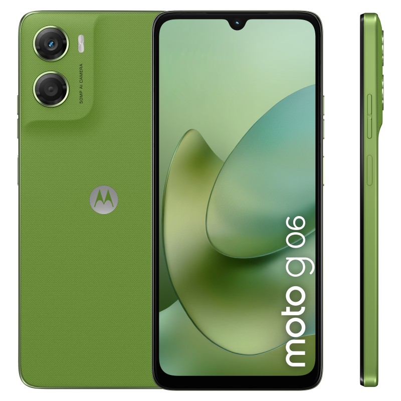 Motorola moto g06 17,5 cm (6.88") SIM doble Android 15 4G USB Tipo C 8 GB 256 GB 5200 mAh Verde