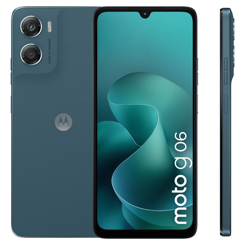 Motorola moto g06 17,5 cm (6.88") SIM doble Android 15 4G USB Tipo C 8 GB 256 GB 5200 mAh Azul