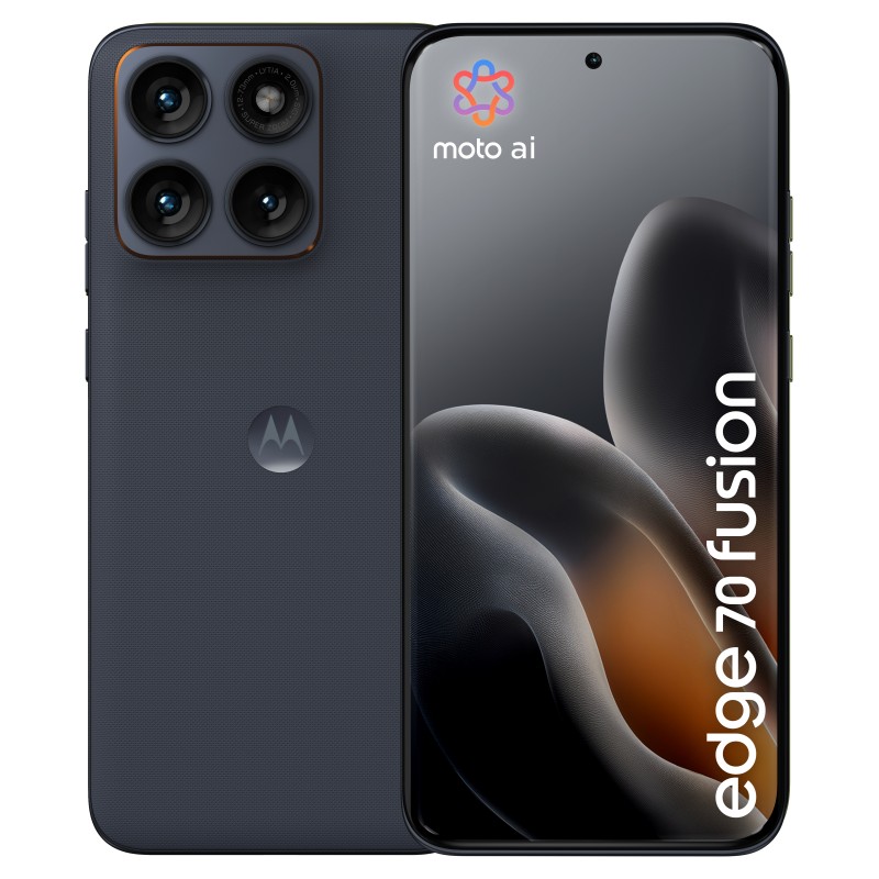 Motorola edge 70 fusion 17,2 cm (6.78") SIM doble Android 16.0 5G USB Tipo C 8 GB 256 GB 7000 mAh Negro