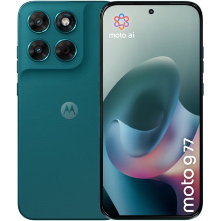 Motorola moto g77 17,3 cm (6.8") Ranura híbrida Dual SIM Android 16.0 5G USB Tipo C 8 GB 256 GB 5200 mAh Verde