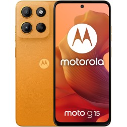 Motorola moto g15 17,1 cm (6.72") SIM doble Android 15 4G USB Tipo C 8 GB 128 GB 5200 mAh Naranja