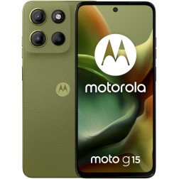 Motorola moto g15 17,1 cm (6.72") SIM doble Android 15 4G USB Tipo C 8 GB 128 GB 5200 mAh Verde