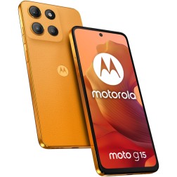 Motorola moto g15 17,1 cm (6.72") SIM doble Android 15 4G USB Tipo C 8 GB 256 GB 5200 mAh Naranja
