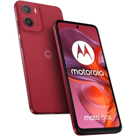 Motorola moto g05 16,9 cm (6.67") SIM doble Android 15 4G USB Tipo C 4 GB 128 GB 5200 mAh Rojo