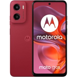 Motorola moto g05 16,9 cm (6.67") SIM doble Android 15 4G USB Tipo C 4 GB 256 GB 5200 mAh Rojo