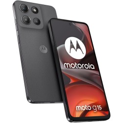Motorola moto g15 17,1 cm (6.72") SIM doble Android 15 4G USB Tipo C 8 GB 512 GB 5200 mAh Gris