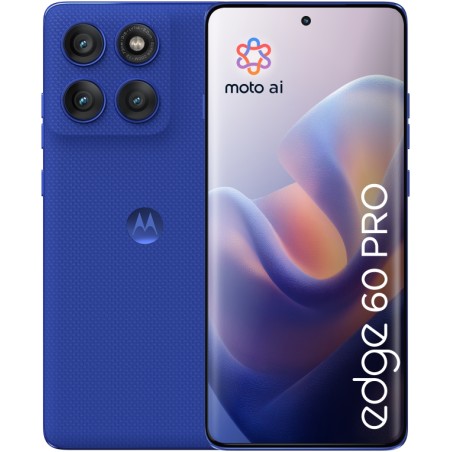 Motorola edge 60 pro 16,9 cm (6.67") SIM doble Android 15 5G USB Tipo C 12 GB 512 GB 6000 mAh Azul