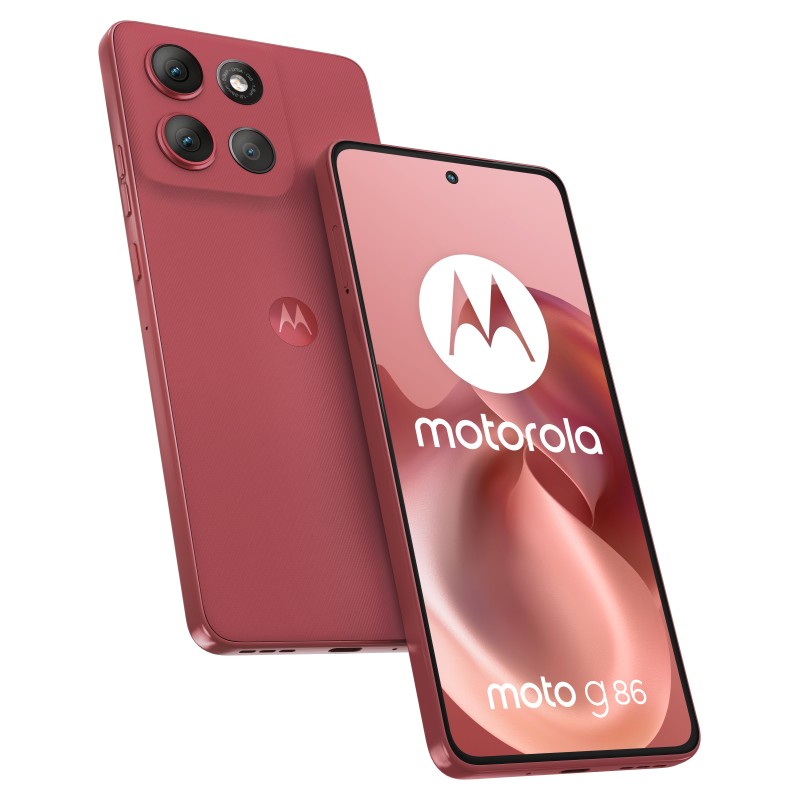 Motorola moto g86 5G 16,9 cm (6.67") SIM doble Android 15 USB Tipo C 8 GB 256 GB 5200 mAh Rosa