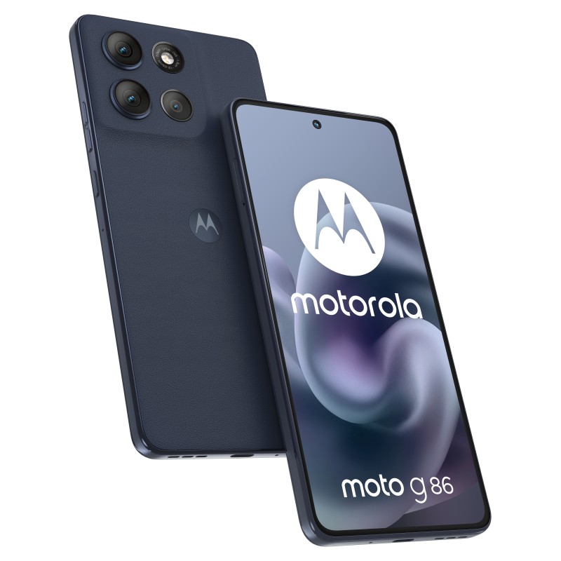 Motorola moto g86 5G 16,9 cm (6.67") SIM doble Android 15 USB Tipo C 8 GB 256 GB 5200 mAh Azul oscuro