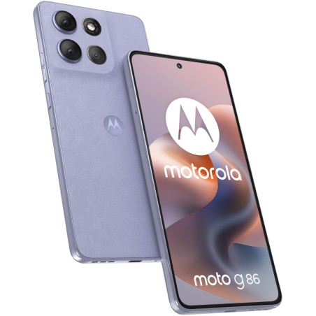 Motorola moto g86 5G 16,9 cm (6.67") SIM doble Android 15 USB Tipo C 8 GB 256 GB 5200 mAh Lila