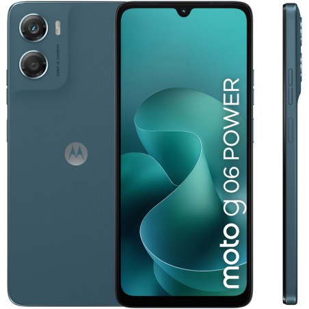 Motorola moto g06 power 17,5 cm (6.88") SIM doble Android 15 4G USB Tipo C 4 GB 256 GB 7000 mAh Azul