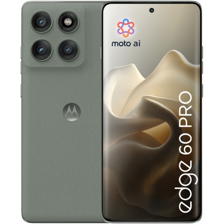 Motorola edge 60 pro 16,9 cm (6.67") SIM doble Android 15 5G USB Tipo C 12 GB 512 GB 6000 mAh Gris