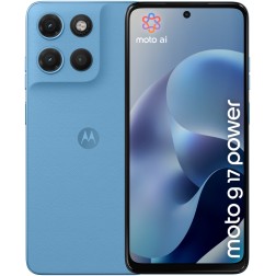 Motorola moto g17 power 17,1 cm (6.72") Ranura híbrida Dual SIM Android 15 USB Tipo C 4 GB 256 GB 6000 mAh Azul