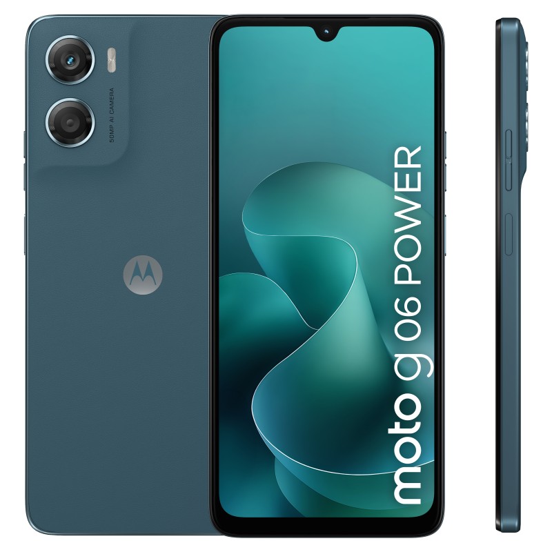 Motorola moto g06 power 17,5 cm (6.88") SIM doble Android 15 4G USB Tipo C 8 GB 256 GB 7000 mAh Azul