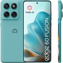 Motorola edge 60 fusion 16,9 cm (6.67") SIM doble Android 15 5G USB Tipo C 8 GB 256 GB 5200 mAh Turquesa